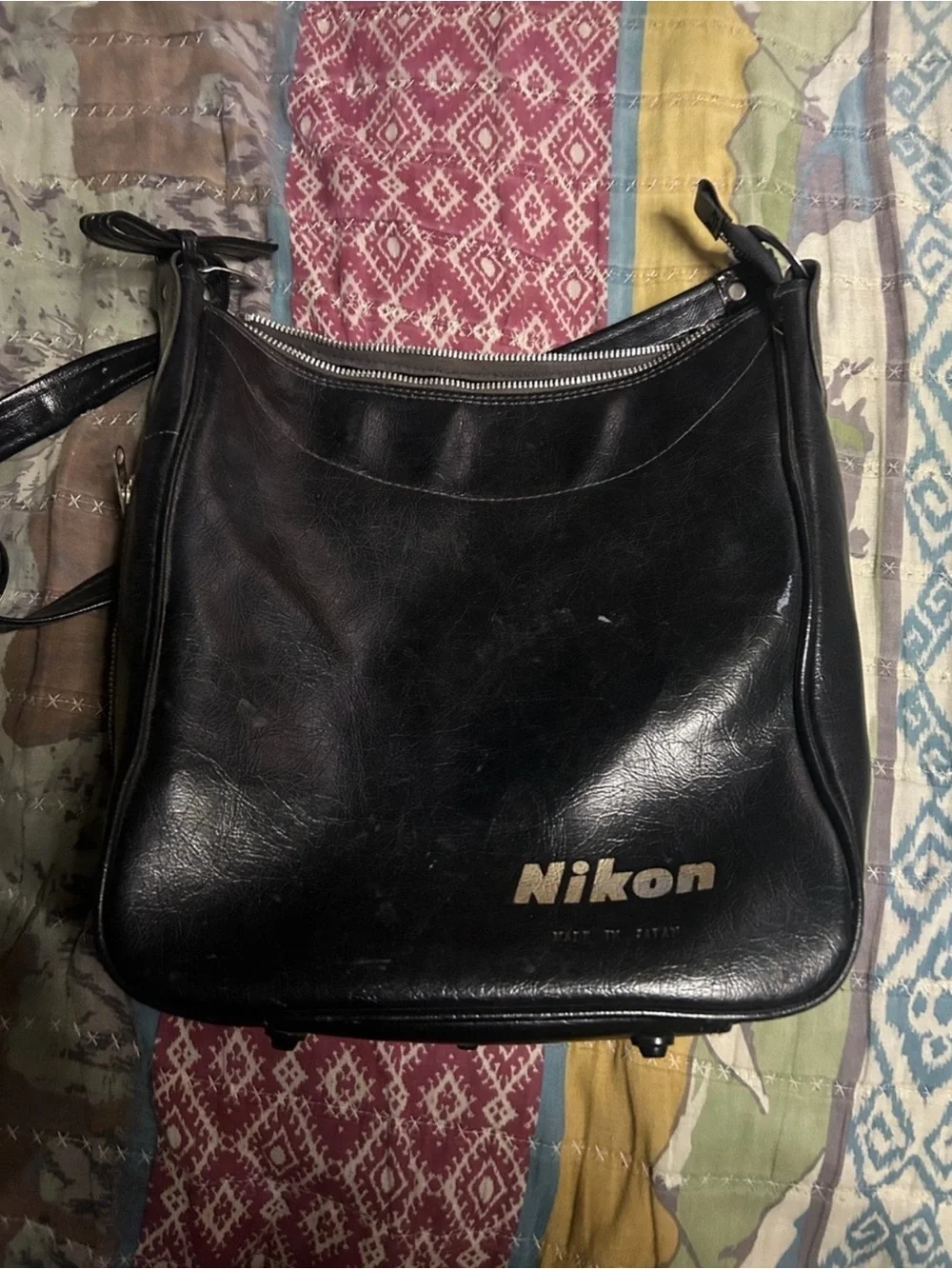 Vintage Nikkormat FTn Film Camera - Black/Silver with bag (Nikon camera vintage)